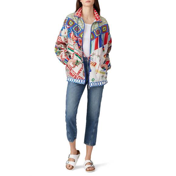 FARM RIO Jackets & Blazers - NEW FARM RIO carnival windbreaker jacket in multi